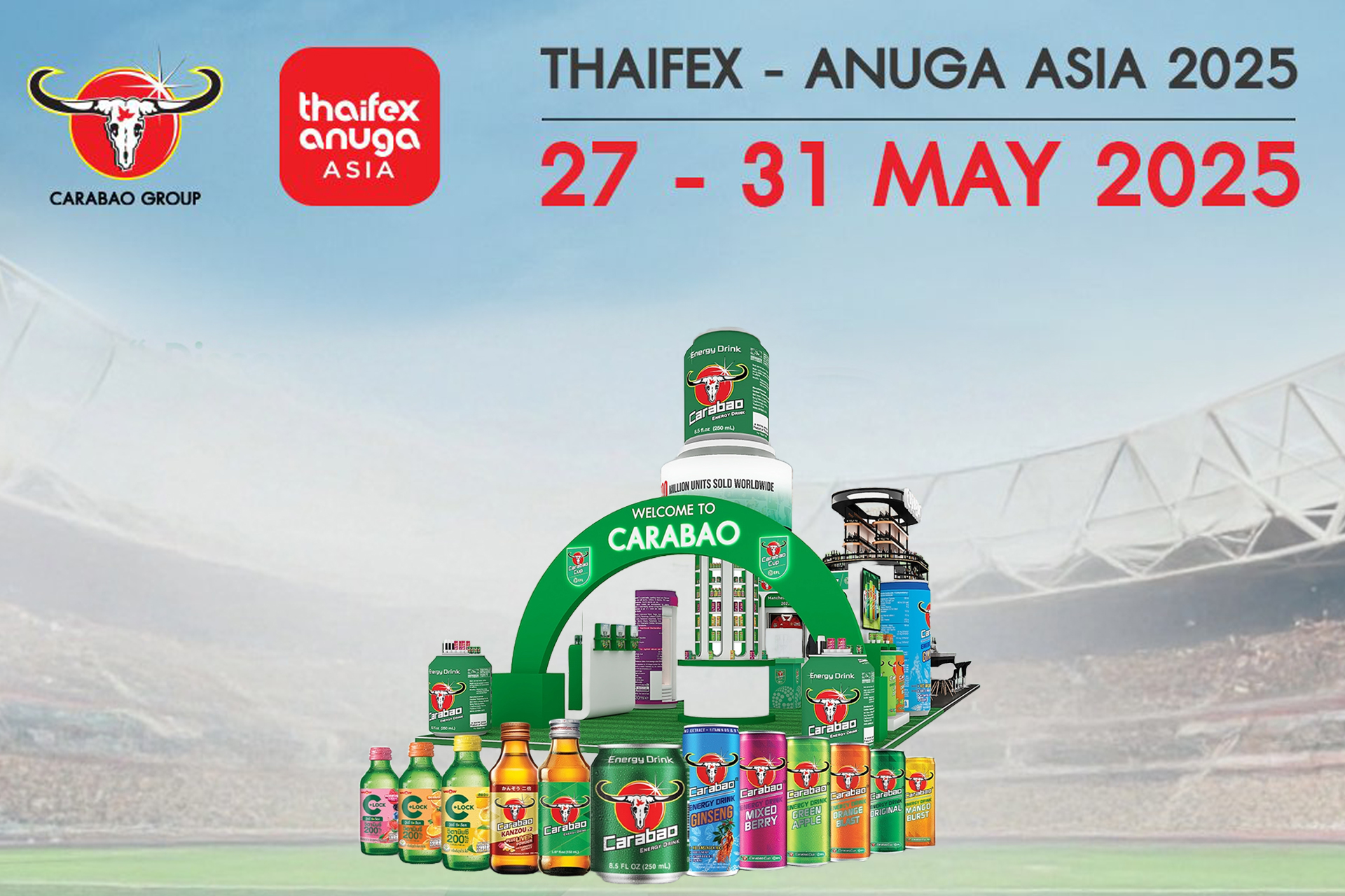 คาราบาว เตรียมเปิดประสบการณ์ระดับโลกอีกครั้ง ในงาน THAIFEX – ANUGA ASIA 2025
