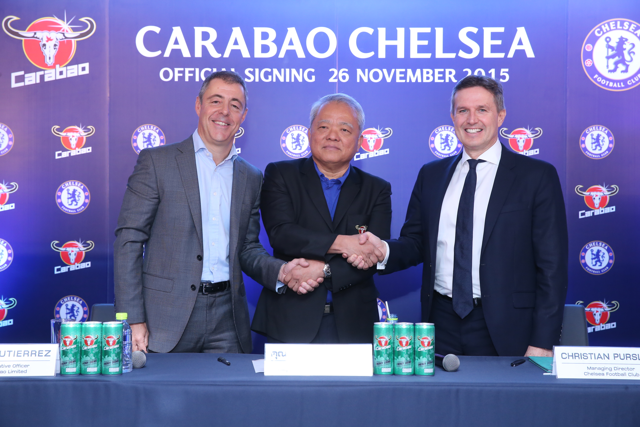 Carabao Enters the Global Market via Chelsea Football Club in a Principal Partnership Deal