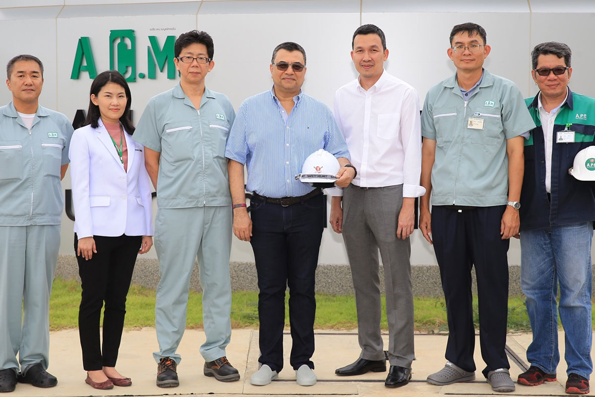 Carabao has established a world-class production center complete with energy drinks bottling and bottle and can production plants in Chachoengsao to highlight quality and support expected sales growth at home and overseas