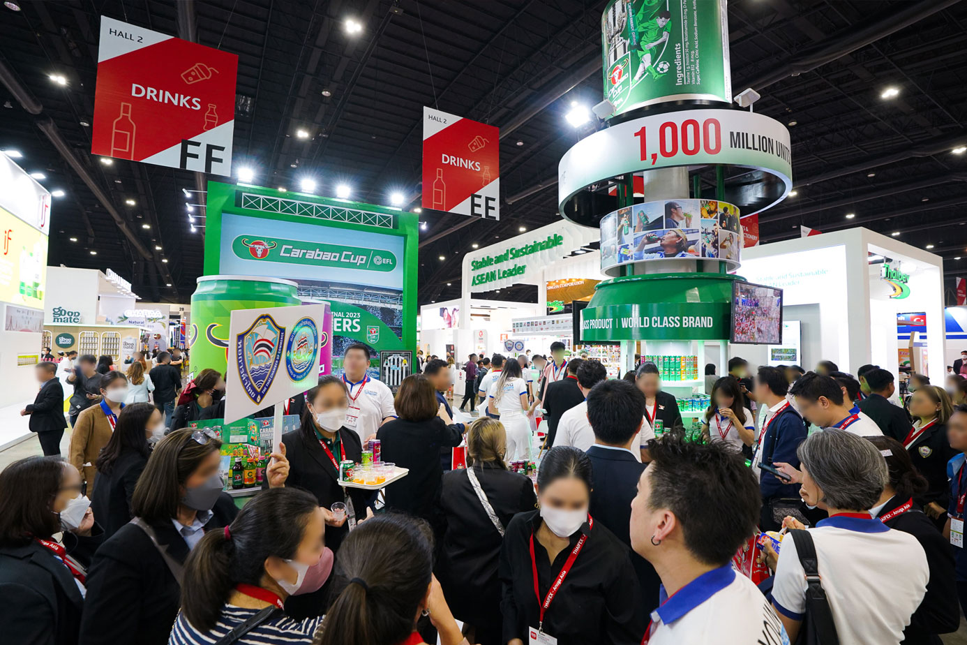 Carabao Group Showcases Impressive Array of Domestic and International Products at THAIFEX - ANUGA ASIA 2023